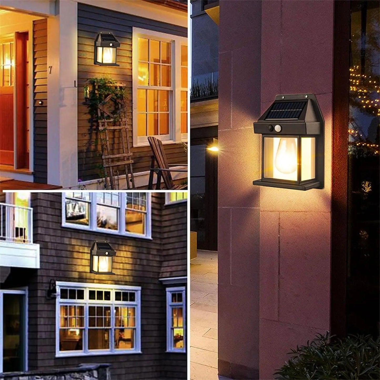 Outdoor Solar Tungsten Light Wall