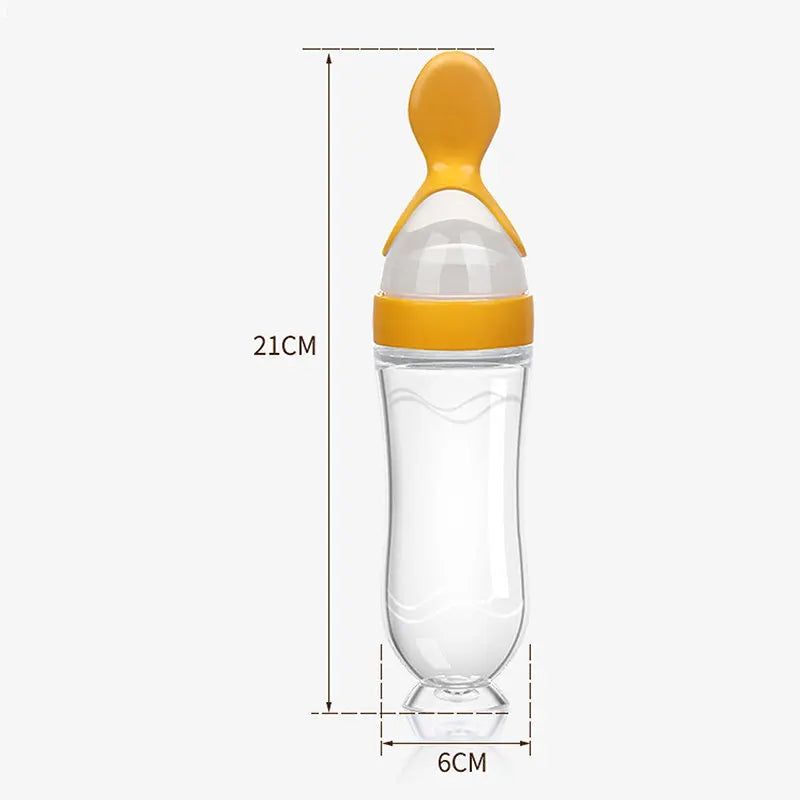 Baby Silicone Rice Cereal Food Spoon