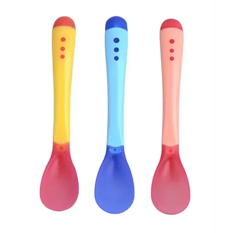 Baby Silicone Feeding Spoons