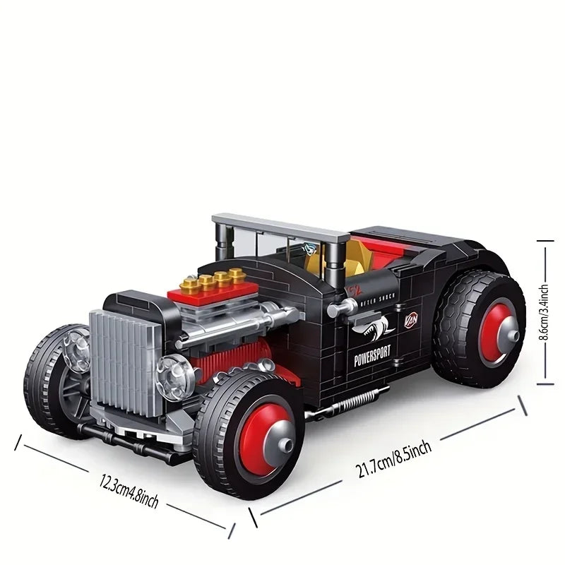 Champion Car Building Blocks Toys Sets, Car Home Decoration Crafts,Craft Toys,DIY Toys,Animation Derivatives,Children toys