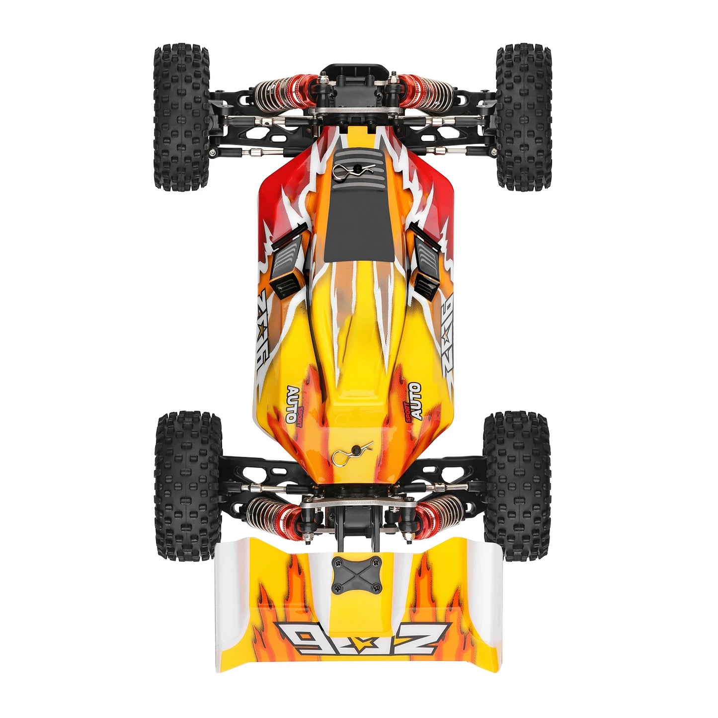 WLtoys XKS 144010 Remote Control Car Off-Road Car High Speed 75km/h 1/14 2.4GHz Racing Car 4WD RTR with Metal Chassis