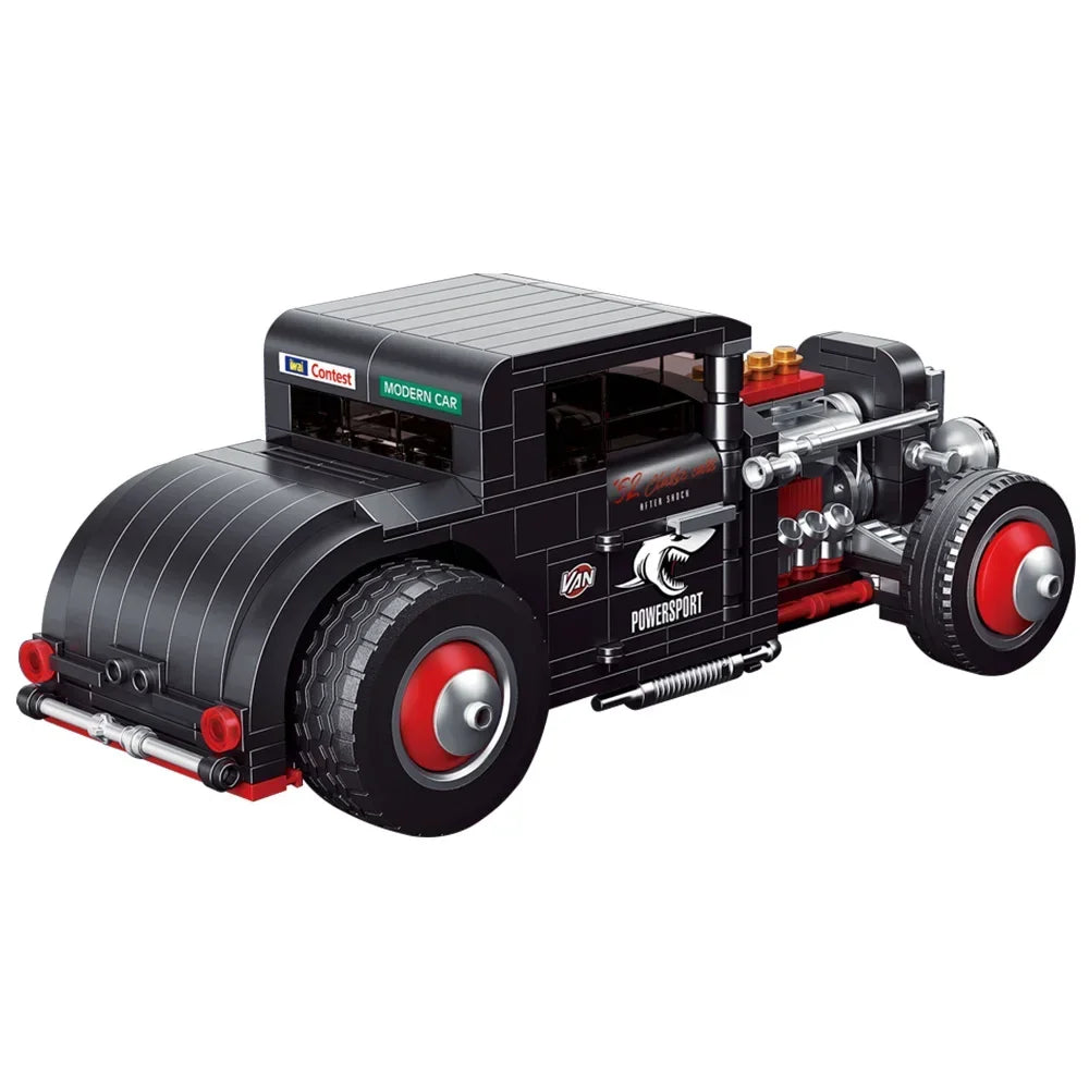 Champion Car Building Blocks Toys Sets, Car Home Decoration Crafts,Craft Toys,DIY Toys,Animation Derivatives,Children toys