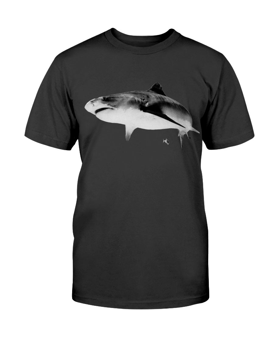 Joker the 12 ft Tiger Shark, Shark Fans, Ocean Lovers, Moss Apparel, Unisex T-Shirt