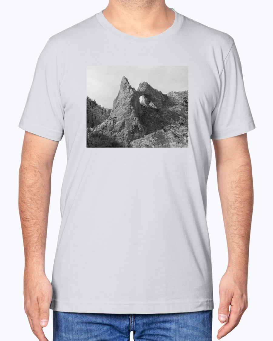 Great Basin Arch, National Park, Landscape, Moss Apparel, Unisex T-Shirt
