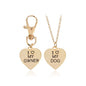love My OwnerI love My Dog Pet Dog Bone Necklace-nabka