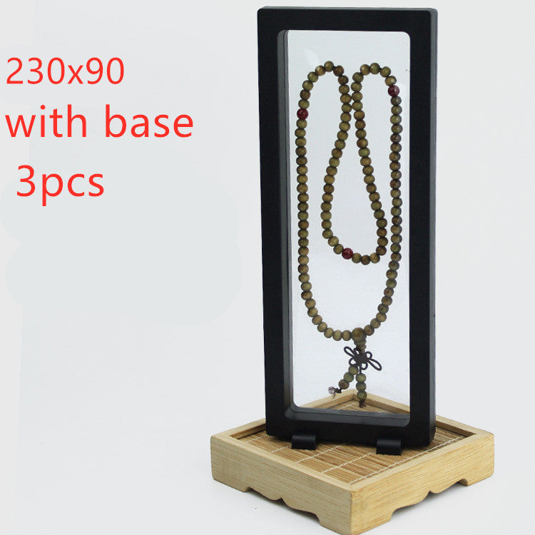 Buddha Beads Jewelry Gift Badge Crafts Display Plastic Packaging Box