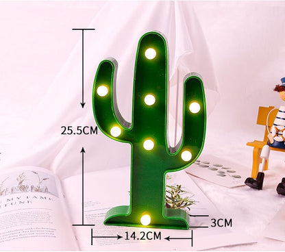 Cactus night light