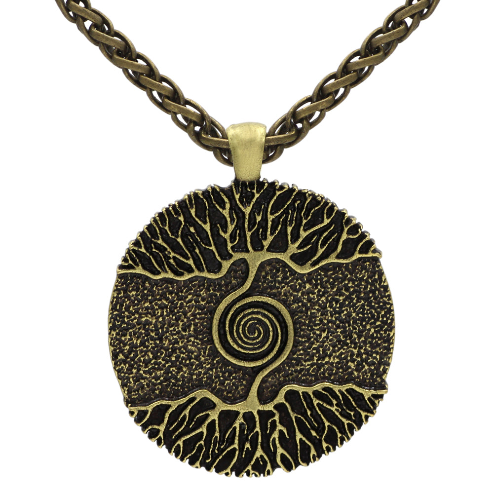 World tree double-sided pendant-nabka