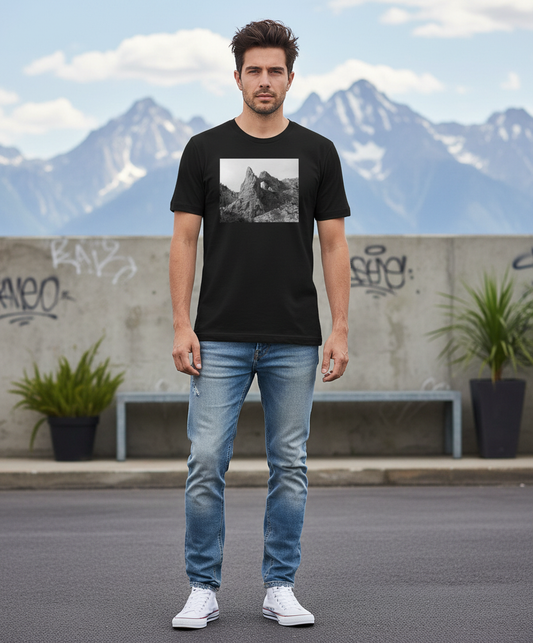 Great Basin Arch, National Park, Landscape, Moss Apparel, Unisex T-Shirt