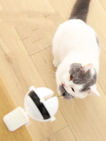 Electric Automatic Lifting Motion Cat Toy Interactive Puzzle Smart Pet Cat Teaser Ball Pet Supply Lifting Toys-nabka