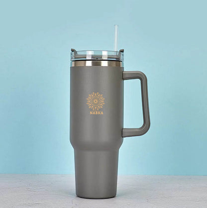 40oz Adventure Quencher Tumbler, Flowstat Double Wall Stainles, Insulated Coffee Mug, Travel Mug, Leak-Proof Vacuum Lids-nabka