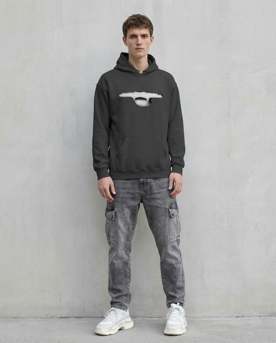 Hammerhead Jaws, Moss Apparel, Shark, Hoodie