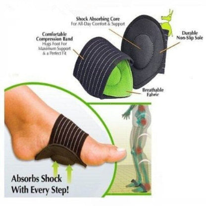 Flat Foot Arch Support Orthopedic Insoles-nabka