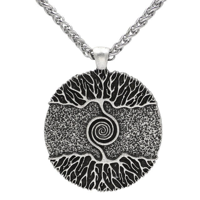 World tree double-sided pendant-nabka