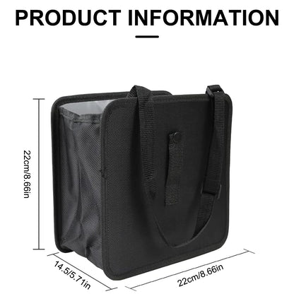 Foldable Car Trash Can & Leakproof Car Can, Portable And Hangable On The Back Of The Seat, Hanging Car Trash Bag Can Waterproof