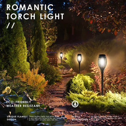 Garden Decoration Solar Flame Light