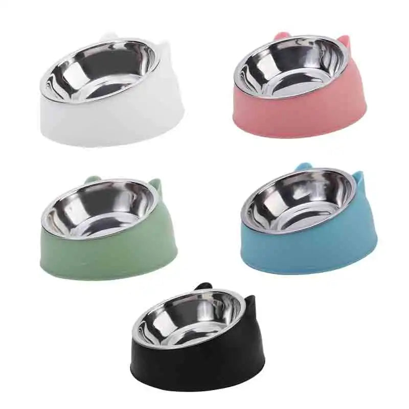 Raised Cat Dog Bowl Non-Slip Base