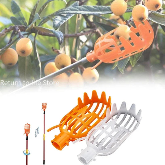 Garden Basket Fruit Picker Head Plastic Fruit