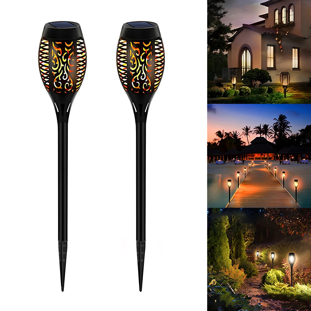 Garden Decoration Solar Flame Light