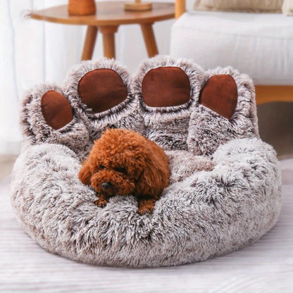 Cute Bear Paw Pet Bed