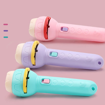 Kid Cartoon Projector Flashlight Toy