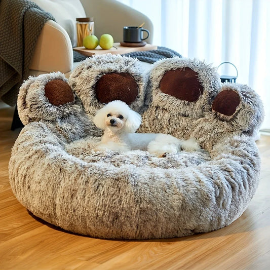 Cute Bear Paw Pet Bed