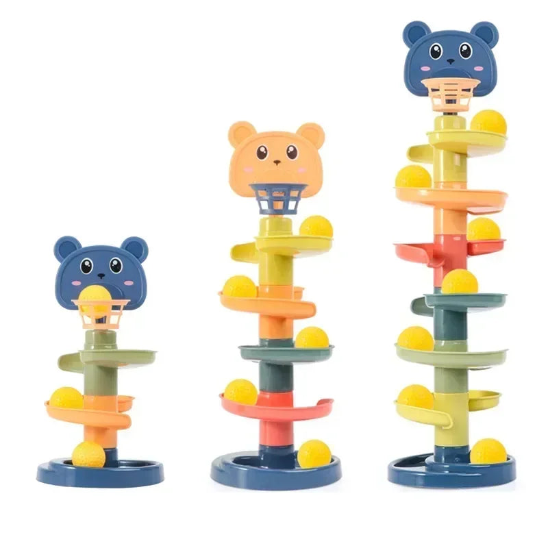 Baby Ball Drop Rolling Ball Pile Tower Toy