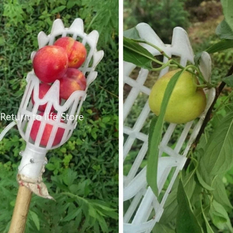 Garden Basket Fruit Picker Head Plastic Fruit