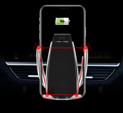 Car Wireless Charger Magnetic Auto Car Mount Phone Holder 10W Induction Charging With Car Phone Holder S5 wireless car charger