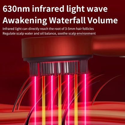 Electric Massage Comb Red Hair Growth