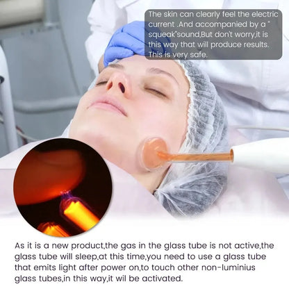 High Frequency Electrode Wand Acne Anti