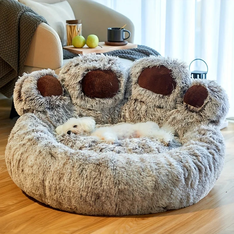 Cute Bear Paw Pet Bed