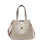 CH Women's Bag 2024 New Large Capacity  Single Shoulder Messenger  Small Bucket Bag 100% Leather Metal Decoration Women's