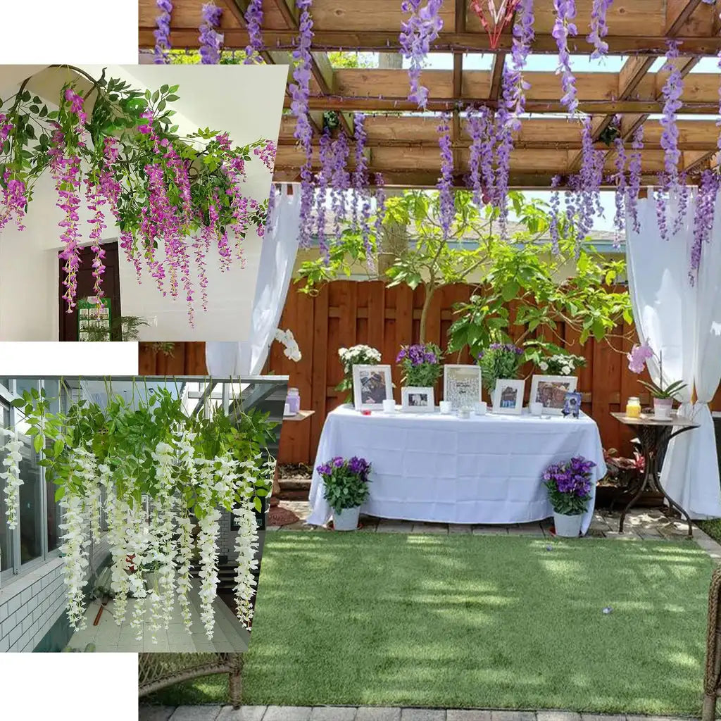 Home Decor Artificial Wisteria Flower