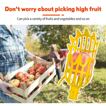 Garden Basket Fruit Picker Head Plastic Fruit