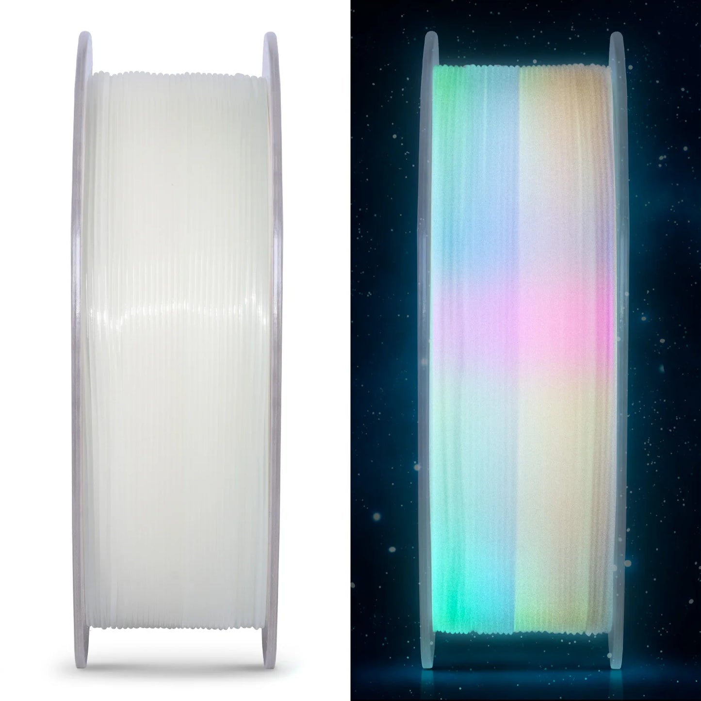 GEEETECH PLA 1.75mm 1kg Glow in dark for 3D P rinting Luminous 8 Colors, Glow pla, Fast shipping, Oversea warehouse