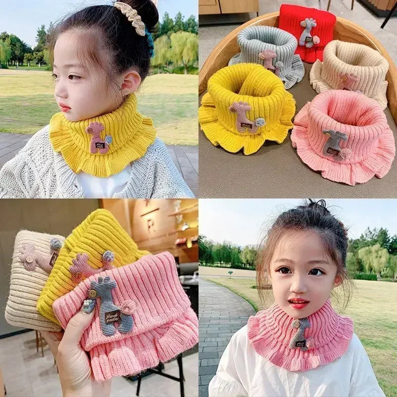 Kids' Winter Knitted Scarf