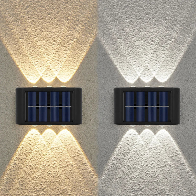 Outdoor Waterproof LED Solar Wall Lamp