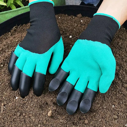 Garden Gloves Claws Easy Digging Planting