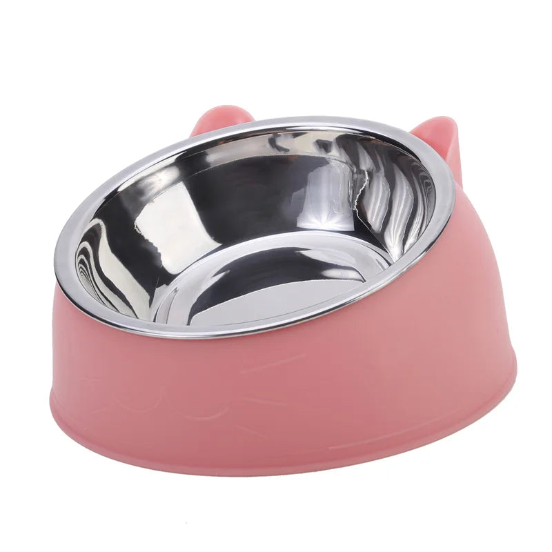 Raised Cat Dog Bowl Non-Slip Base