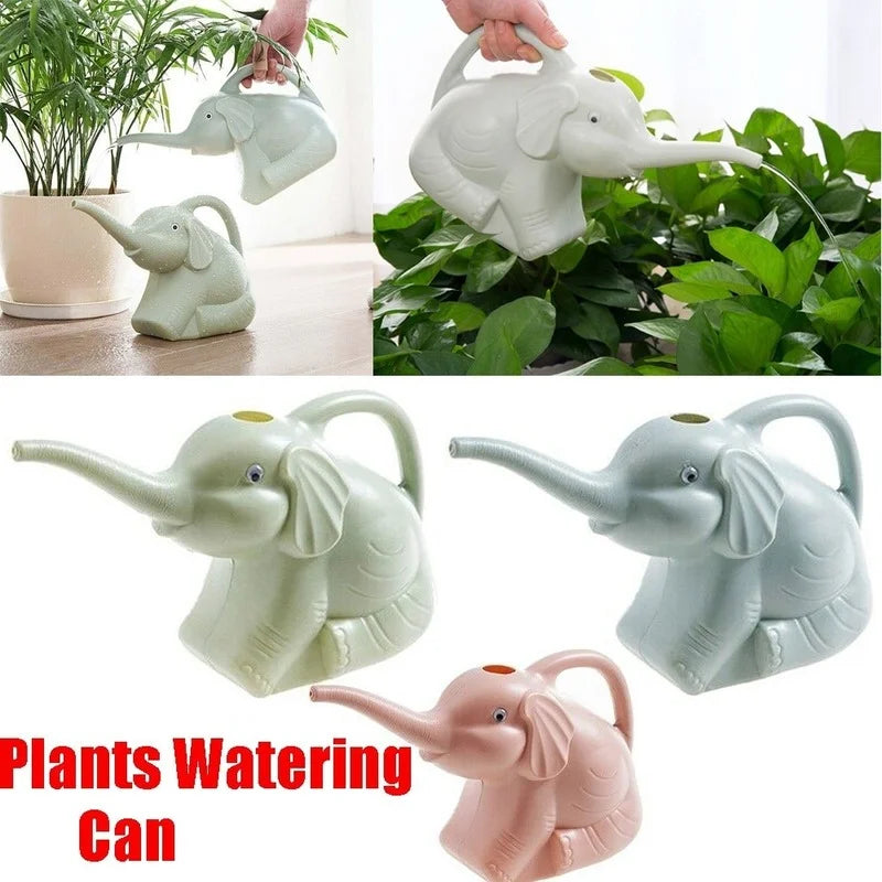 Cute Elephant Watering Can Gardening