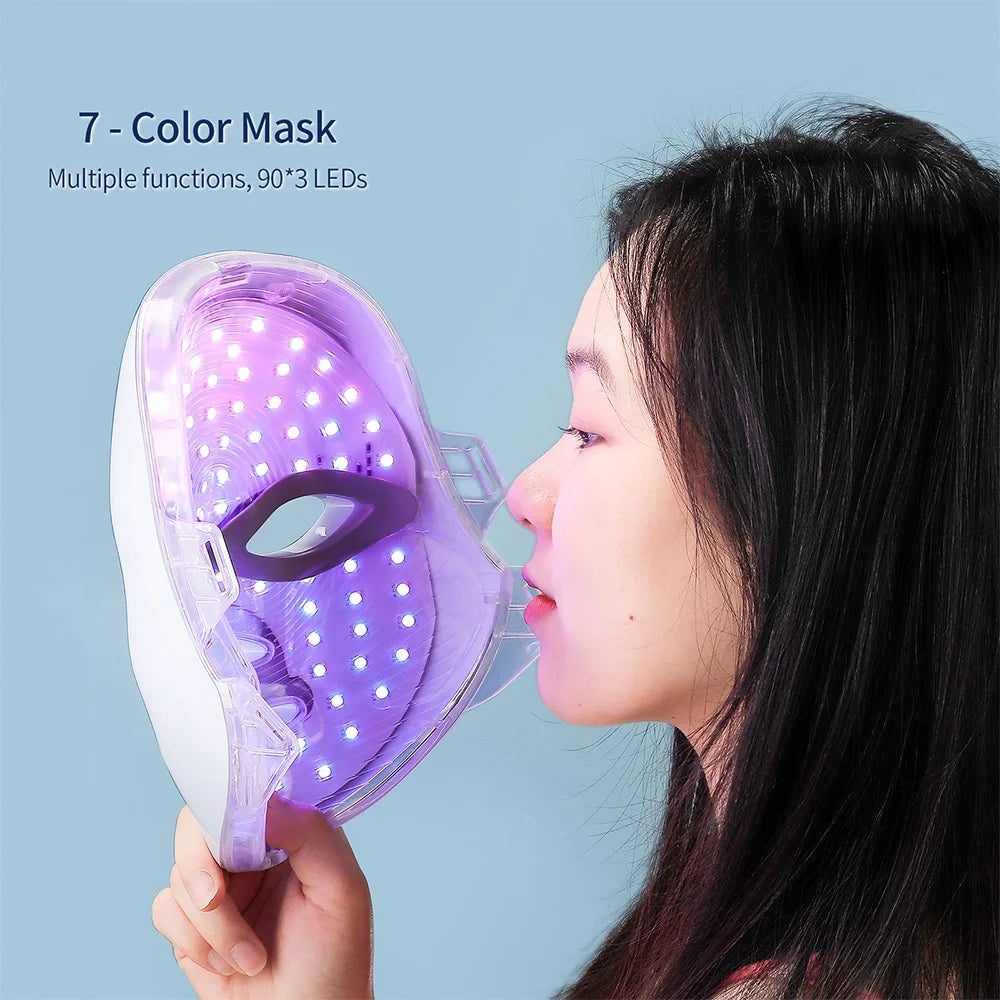 LED Face Skin Care Massager Machine