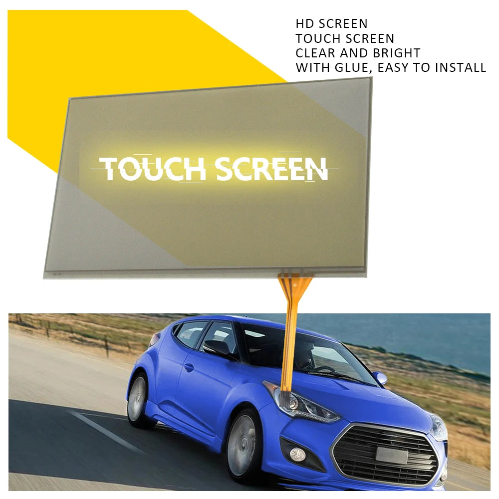 Touch Screen Digitizer Car Radio DVD Player GPS Navigation For Hyundai Sonata Veloster 2013 - 2016 Kia Sorento Soul 2014 - 2016