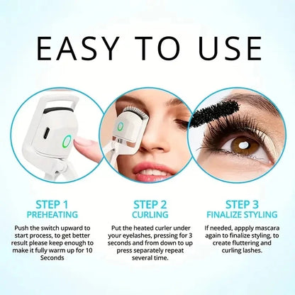 Long-Lasting Electric Eyelash Curler