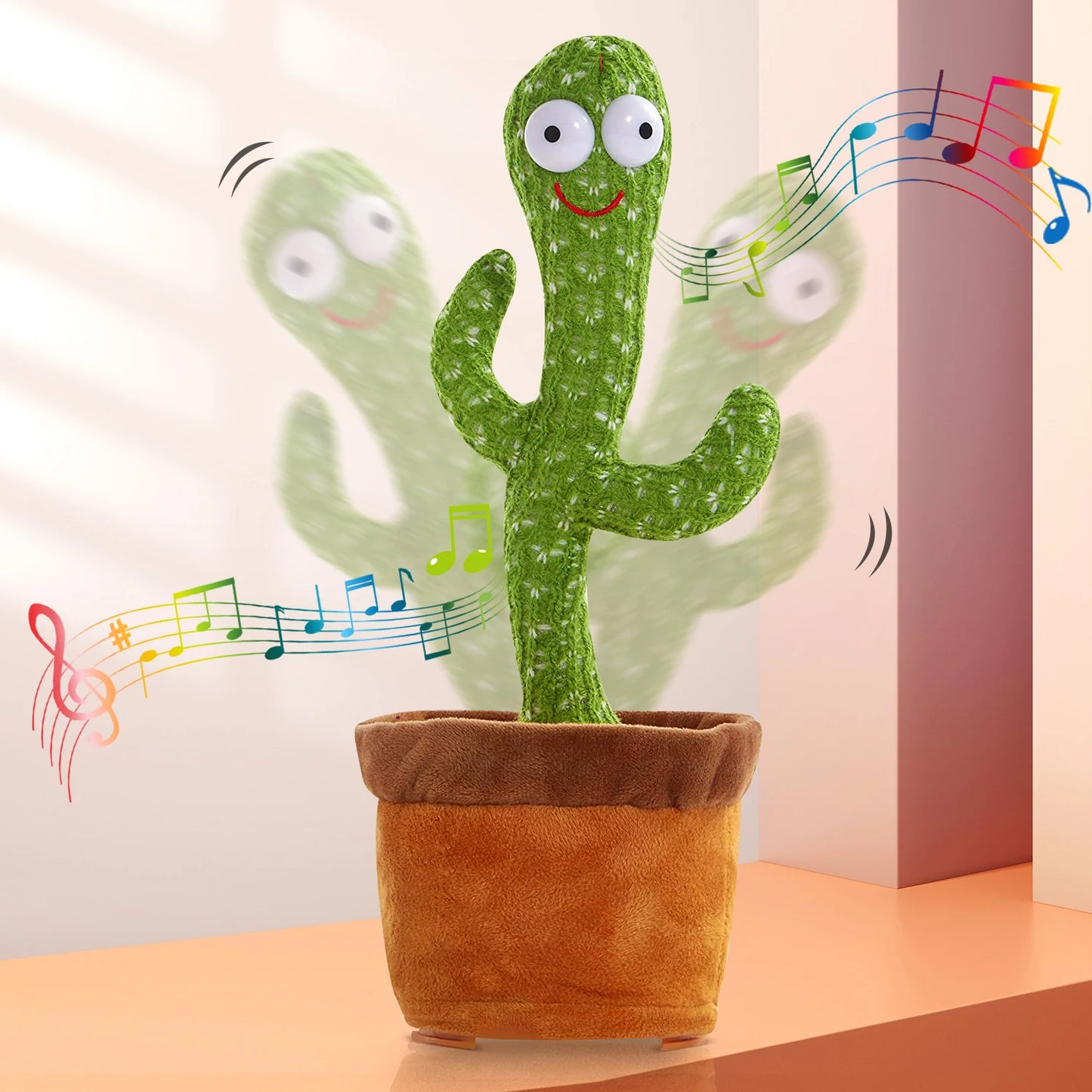 Dancing Cactus Electronic Plush Toy