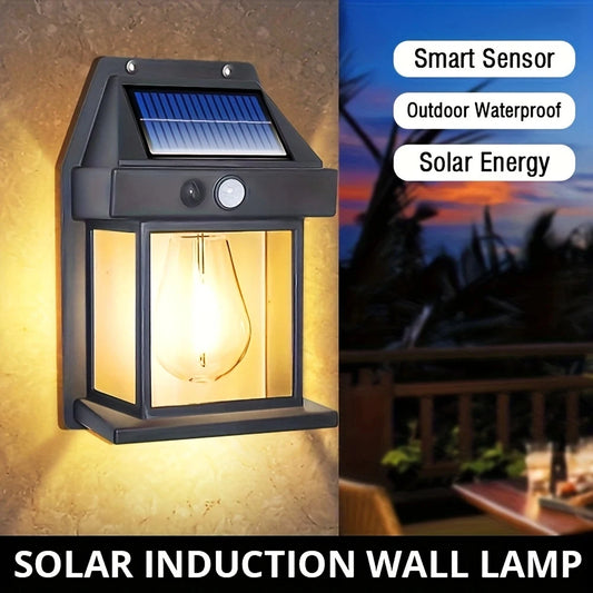 Outdoor Solar Tungsten Light  Wall