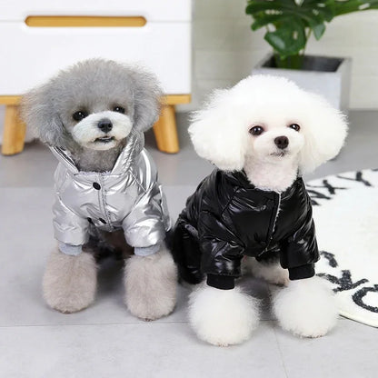 Waterproof Dog Winter Ovrall Clothes Jacket Windproof Outdoor Lightweight Pet Dog Coat Jacket for Small Medium Large  Chihuahua