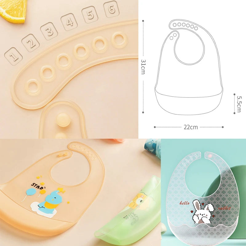 Kids Silicone Saliva soft Light Feeding