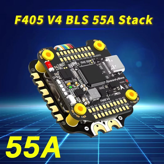 SpeedyBee F405 V4 55A BLS FC FPV Stack,F405 Mini FC,F405 V3 FC ,F405 V3 60A With 4 in 1 ESC For FPV Freestyle Drone Model
