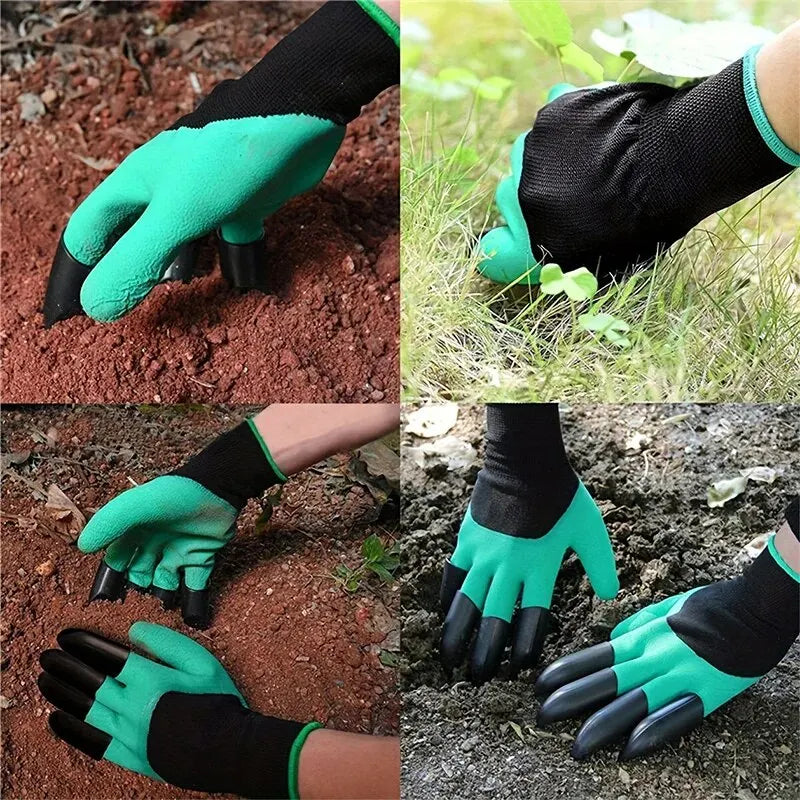 Garden Gloves Claws Easy Digging Planting